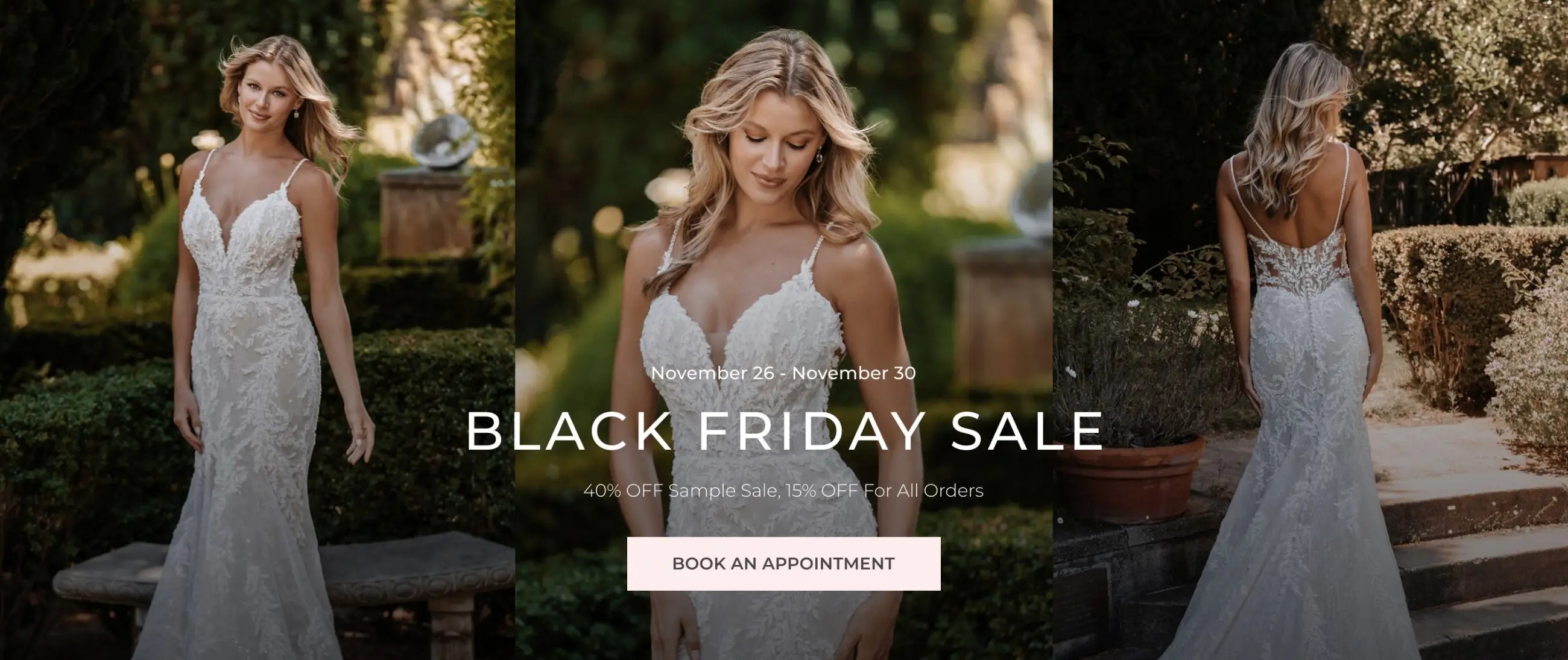 Black Friday Sale at Rin's Bridal Desktop